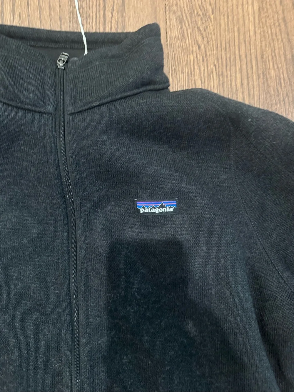Patagonia Black Full‑Zip Sweater Fleece Jacket